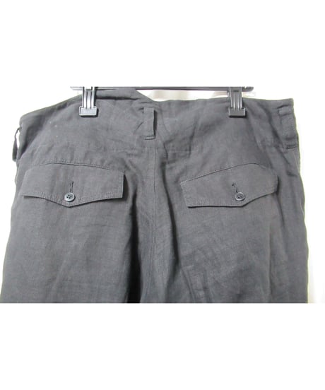 Y’s for men yohji yamamoto 麻 ミリタリーデザインパンツ（MM-P13-302）
