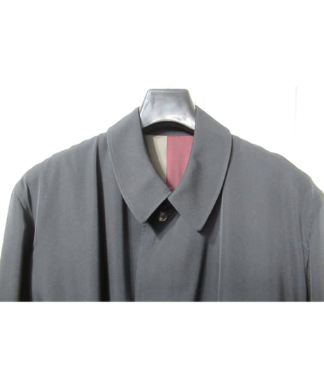 Y's for men yohji yamamoto 裏地ストライプデザイン ステンカラーコート（MG-C02-100）