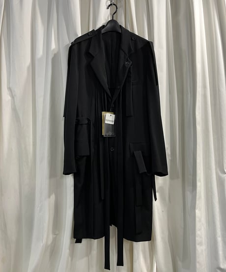 2020ss yohji yamamoto pour homme テープアレンジロングジャケット（HN-J70-100）