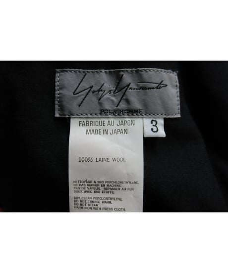 04ss yohji yamamoto pour homme 変形レイヤードデザインパンツ（HZ-P04-100）
