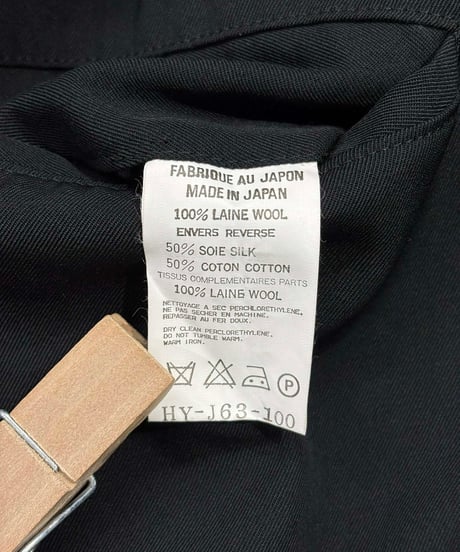 1998AW yohji yamamoto pour homme vintage リバーシブルデザインジャケット（HY-J63-100）