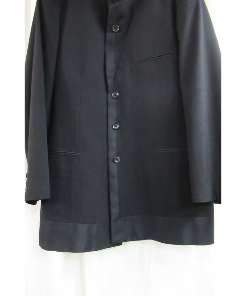 09aw yohji yamamoto pour homme 黒 デザイン切替えジャケット H