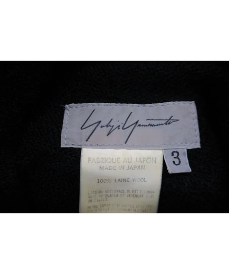 05aw yohji yamamoto femme アシメトリ―デザインニット FN-T57-186