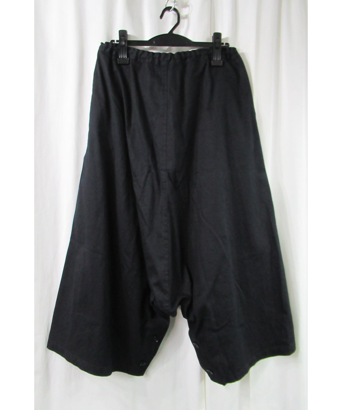 Y's コットンウール 釦 カットアウト サルエルパンツ 1