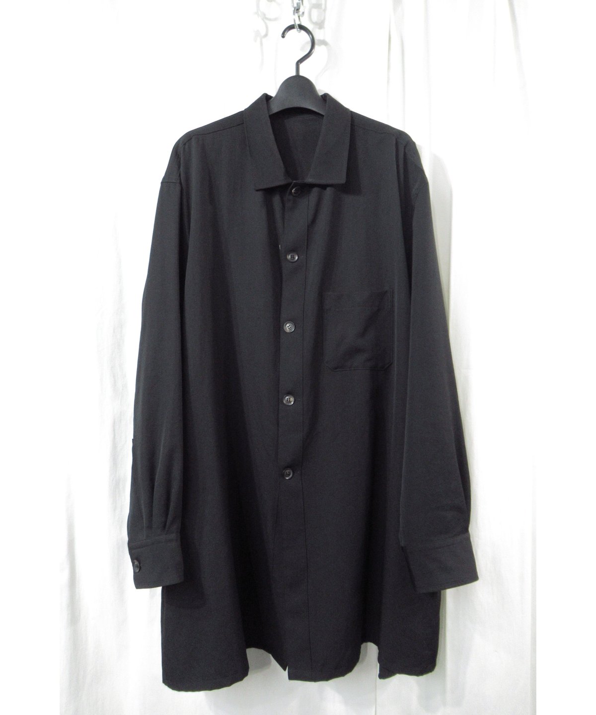 18ss yohji yamamoto pour homme シンプルロングブラウス（HW-B...