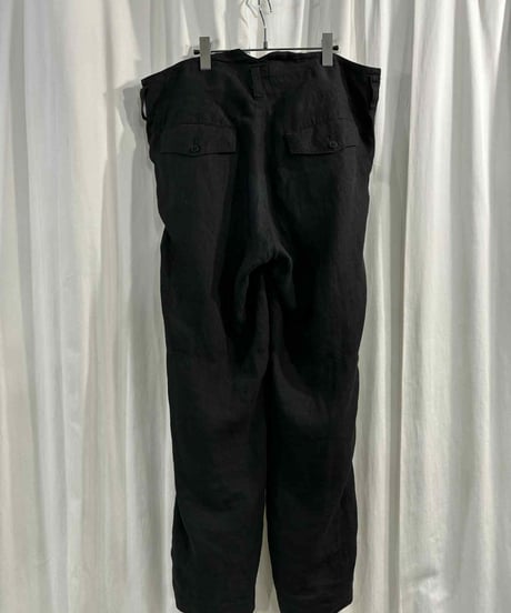 Y's yohji yamamoto 麻ミリタリーパンツ（M-P-178xxx）