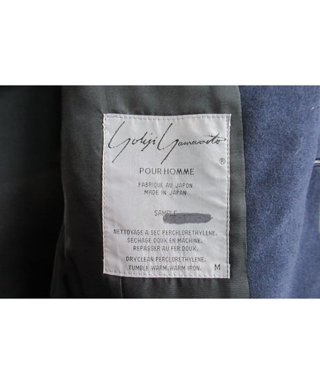 SAMPLE 89aw yohji yamamoto pour homme vintage スポーツジャケット HJ-16