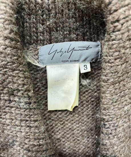 2000's yohji yamamoto pour homme カーディガン（H-N-051xxx）