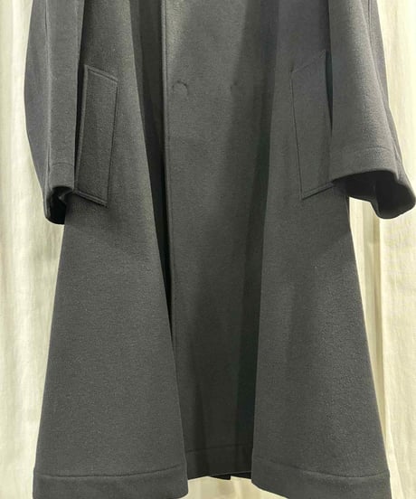 2019AW REGULATION yohji yamamoto MEN フード カシミヤ混ウールロングコート（HC-C03-141）