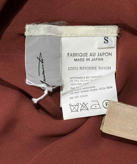 1993SS yohji yamamoto femme vintage 変形ブラウス（FO-B19-246）