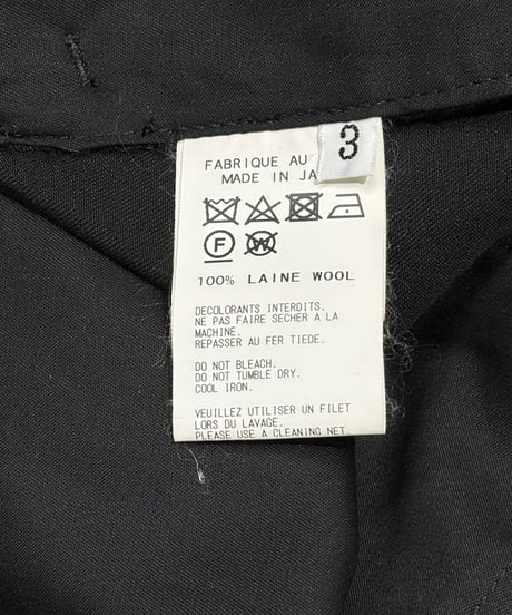 難あり BLACK Scandal yohji yamamoto 内田すずめ カラスパンツ（HV-P70-530）
