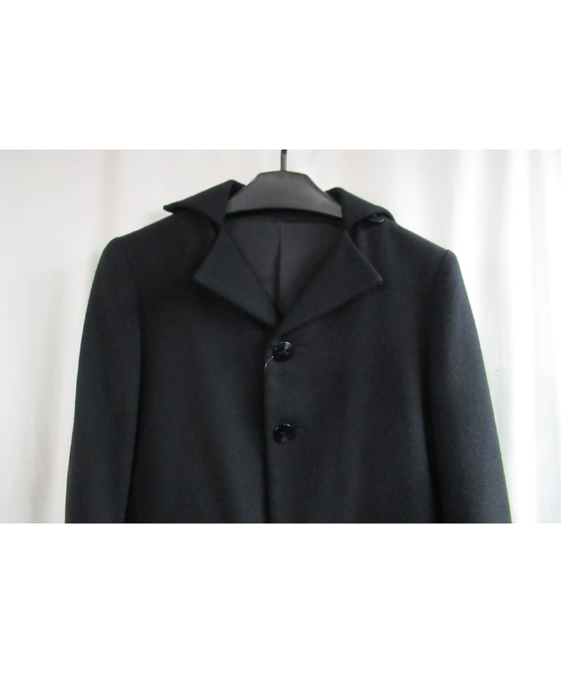 Yohji Yamamoto + Noir 襟デザイン リブ付き ダウンJKT Yohji