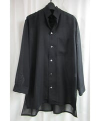 90's Y's yohji yamamoto vintage スタンドカラーシンプルブラウス YD-B04-900