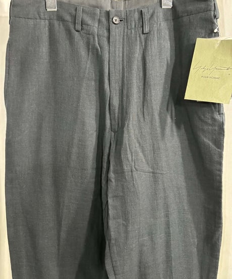 未使用 1999SS yohji yamamoto pour homme vintage デザインパンツ（HC-P19-833）