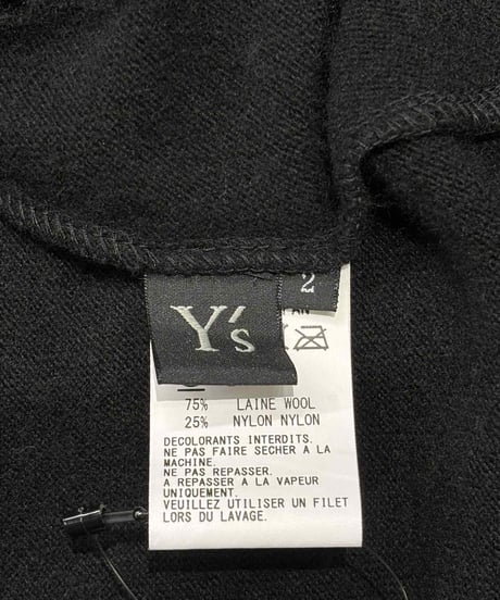Y's yohji yamamoto ダメージニット（YU-T20-676）