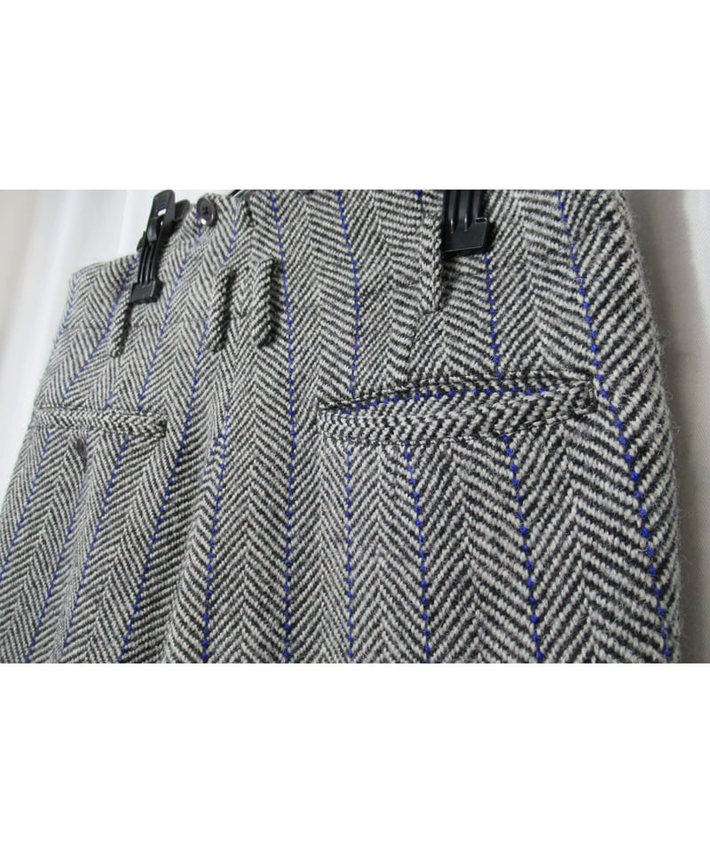 01aw yohji yamamoto pour homme ギャングスター 襟デザイン ツイ