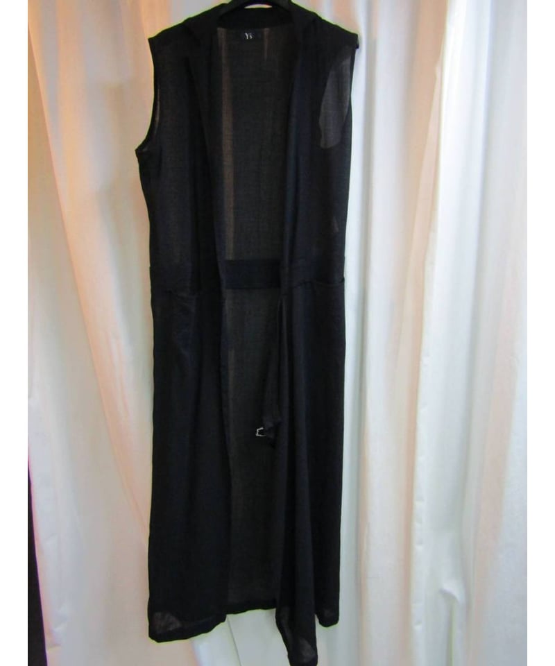 y'sロングワンピースorジレ 90's Y's yohji yamamoto vintage ジレ デザインワンピース YX
