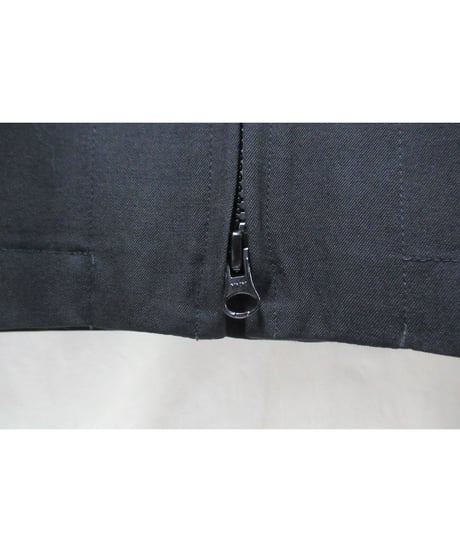 13aw yohji yamamoto pour homme ダブルファスナーデザイン ロングワンピース（HQ-D05-100）