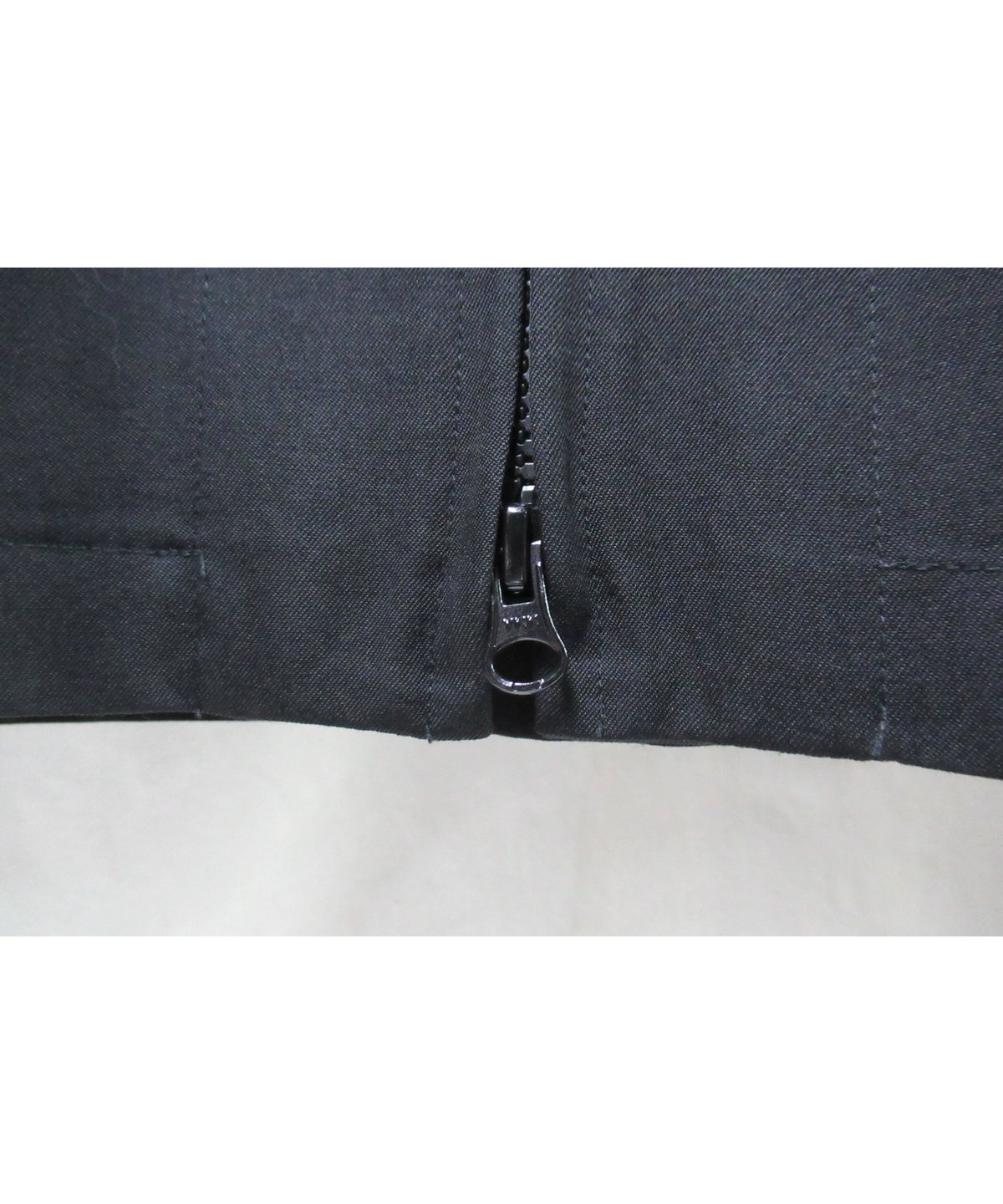 13aw yohji yamamoto pour homme ダブルファスナーデザイン