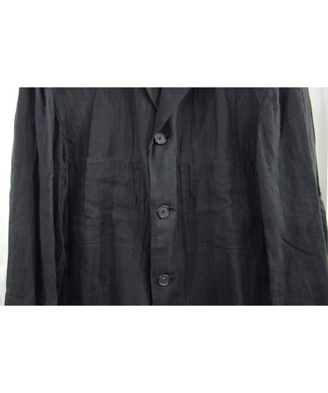 90’s Y’s for men yohji yamamoto vintage 麻 パチポケットデザインジャケット（MG-J05-303）