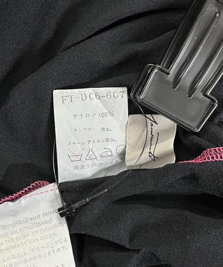 1994SS yohji yamamoto femme vintage ノースリーブワンピース（FT-D06-607）