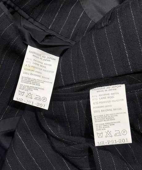 Y's for men yohji yamamoto ストライプスーツ（MR-J91-201）