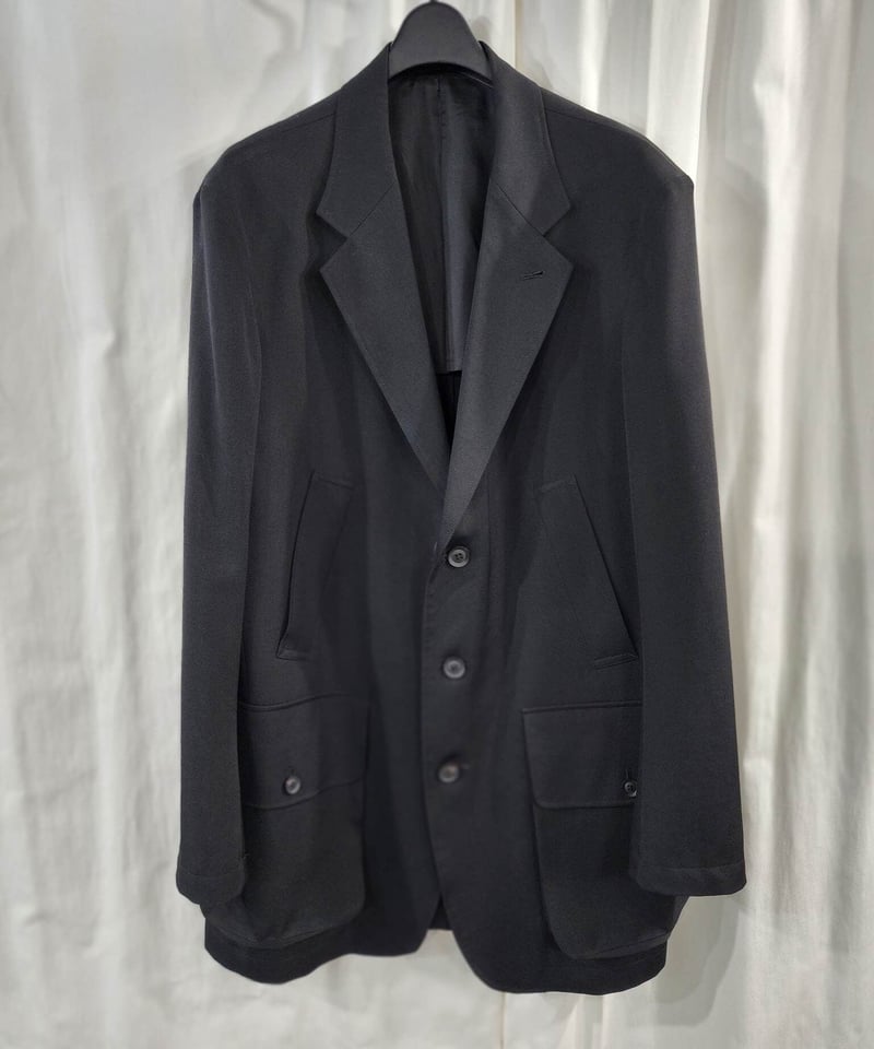2022ss yohji yamamoto pour homme 黒 ミリタリーマチポケットデ 2022ss yohji yamamoto pour homme 黒 ミリタリーマチポケットデ