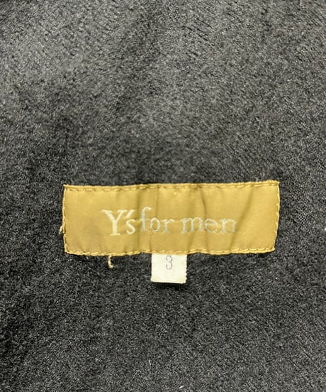 Y's for men yohji yamamoto 3釦デザインジャケット（MR-J04-111）