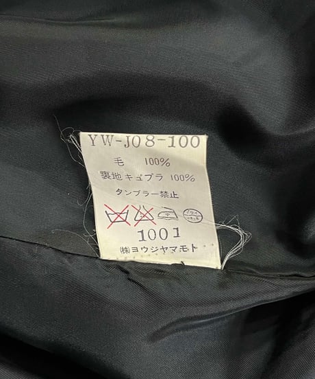 Y's yohji yamamoto ビッグシルエットジャケット（YW-J08-100）