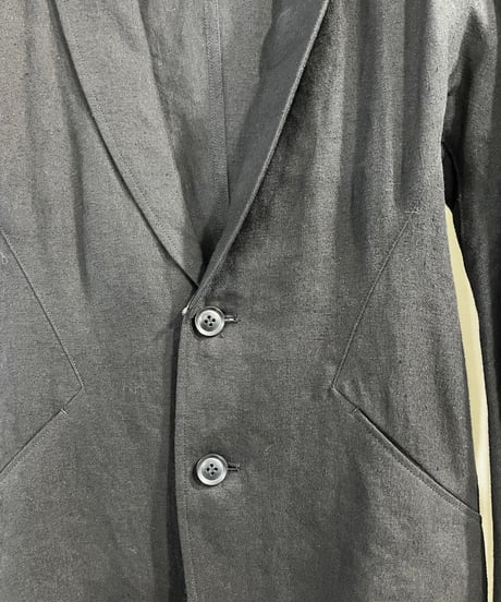 2010SS yohji yamamoto femme 麻 2釦ジャケット（FJ-J27-323）