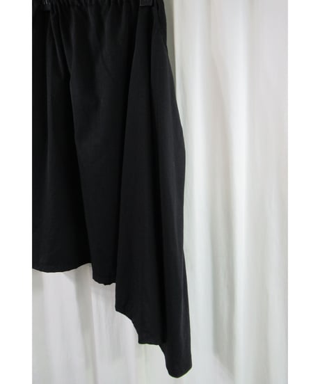 Y’s yohji yamamoto 巻きスカート風アシメトリースカート YS-S01-100