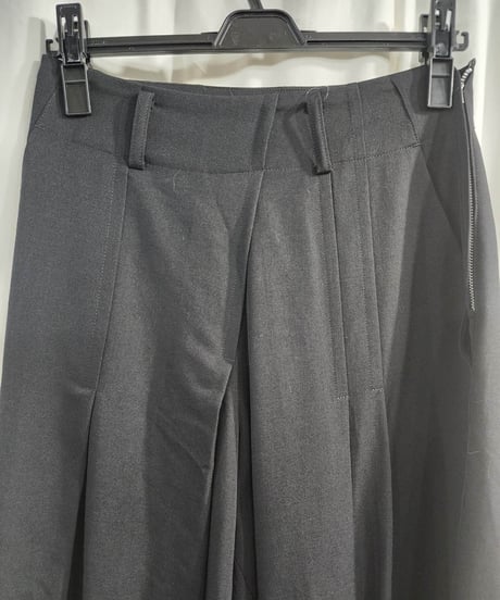 Y's yohji yamamoto 黒 デザインパンツ (YN-P16-100)