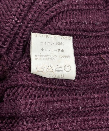 Y's yohji yamamoto デザインニット（YG-K13-638）