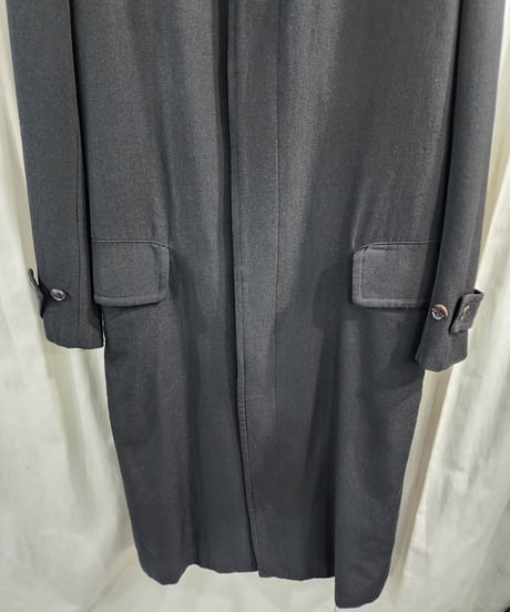Y's for men  黒 ベルト付き ロングコート （MU-C01-101）