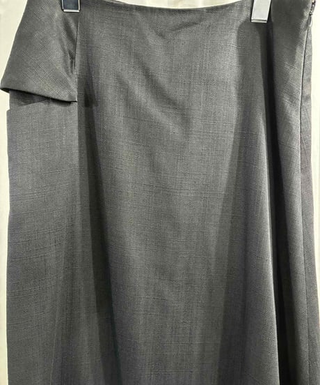 yohji yamamoto +NOIR シルクロングスカート（NJ-S03-404）
