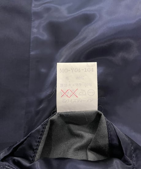 Y's for men yohji yamamoto 4釦ブルゾンスーツ（MQ-Y04-104）