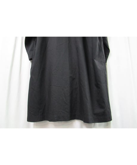 19ss yohji yamamoto pour homme  スリーブ パチポケットデザイン ロングコート（HH-C09-039）