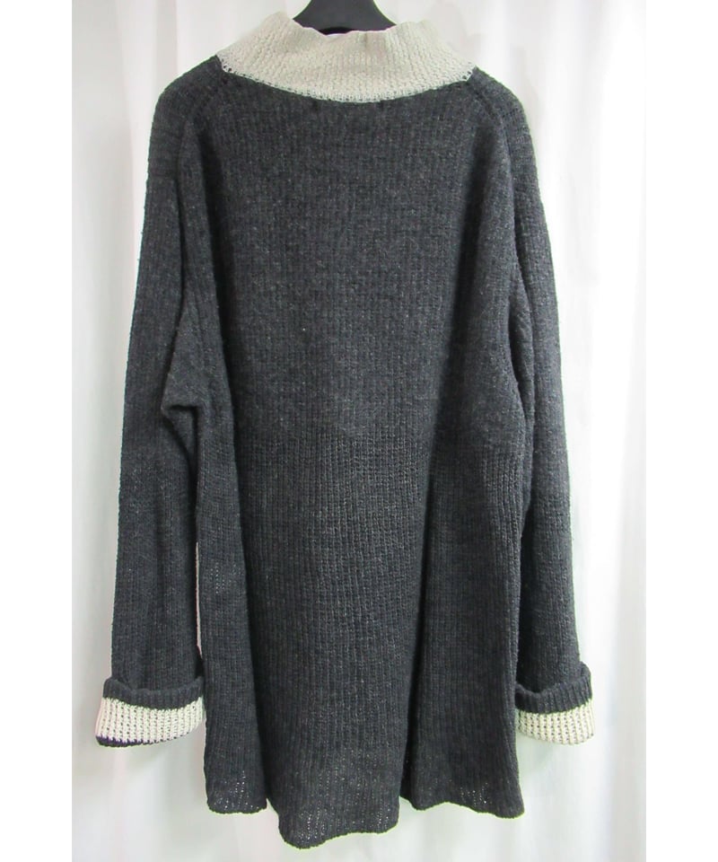 AD1994 COMME des GARCONS HOMME PLUS 縮絨 グレー切り替えニ