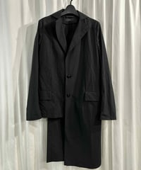 【美品】Y's レザー　パッチワークジャケット　ブラック Y's yohji yamamoto レザーパッチワークジャケット（YB-J15-800） |