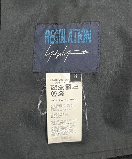 REGULATION yohji yamamoto アシンメトリーパンツ（FE-P52-100）
