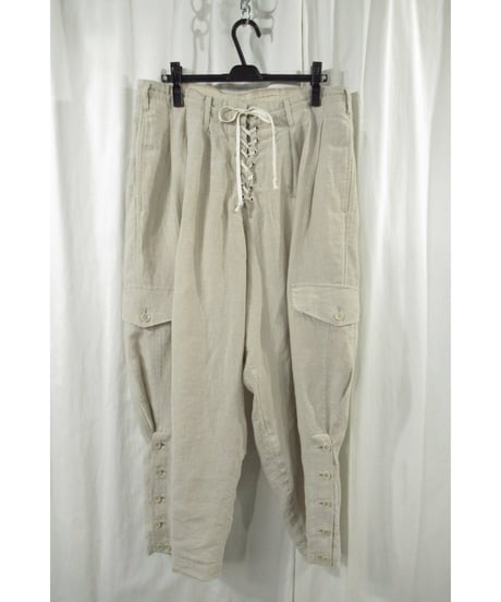 21ss yohji yamamoto pour homme リネンデザインセットアップ（HD-J21-303/HD-P47-303）