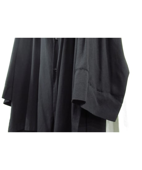 17ss yohji yamamoto pour homme フロントレイヤードデザインブラウス（HD-B61-213）