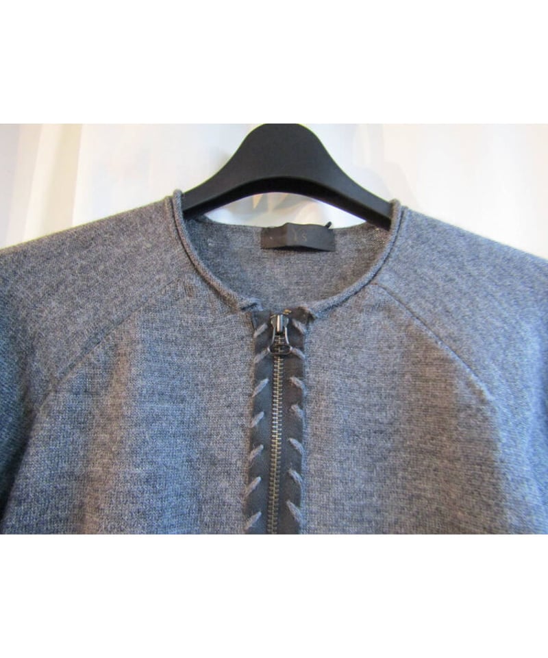 Y's for men yohji yamamoto スイングトップデザインニットカーディガン