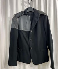 2002AW yohji yamamoto femme 鹿革切替ジャケット（FM-J29-817）