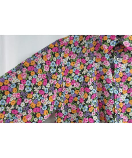AD2002 JUNYA WATANABE COMME des GARCONS MAN 花柄プリントデザインブラウス WG-B033