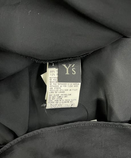 Y's yohji yamamoto デザインロングスカート（YO-S15-501）