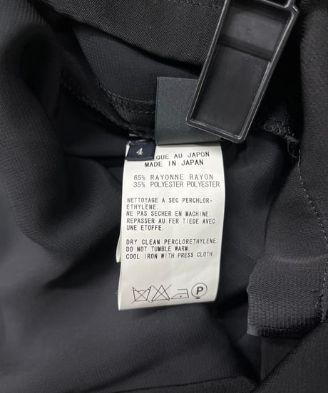 Y's yohji yamamoto デザインノースリーブワンピース（YJ-D17-206）