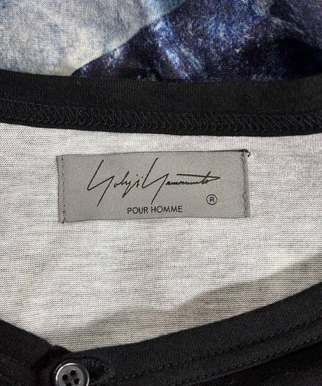 美品 2022AW yohji yamamoto pour homme X ベクシンスキー ケープ（HE-T76-083）