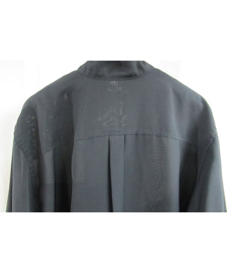 90's Y's yohji yamamoto vintage スタンドカラーシンプルブラウス YD-B04-900