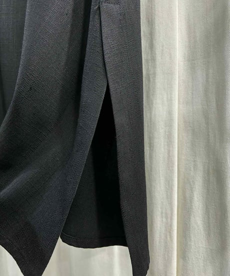 yohji yamamoto +NOIR シルクロングスカート（NJ-S03-404）